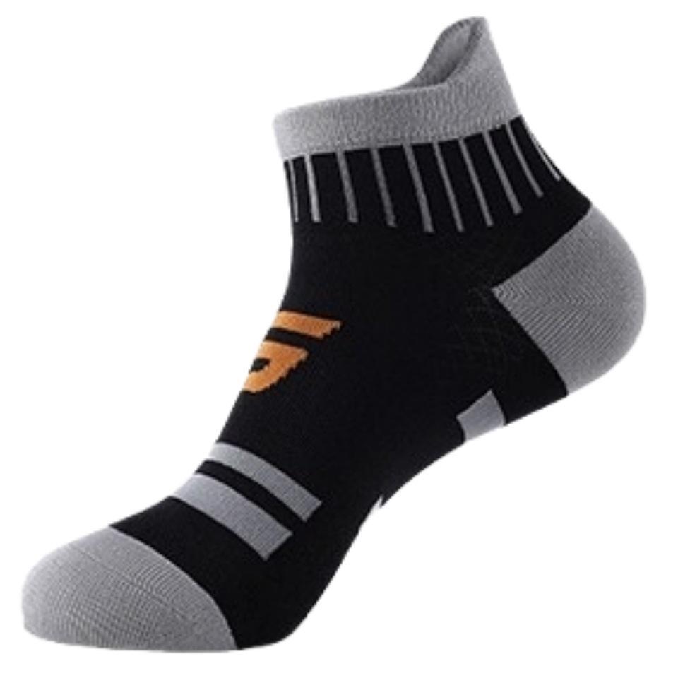 Men's Non-slip Marathon Running Socks, Short, Large Size, for Spring/Autumn, Training, and Mountaineering Sports