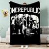 Onerepublic Throw Lightweight 240G Flannel Blanket Soft Skin-Friendly For Summer Cooling