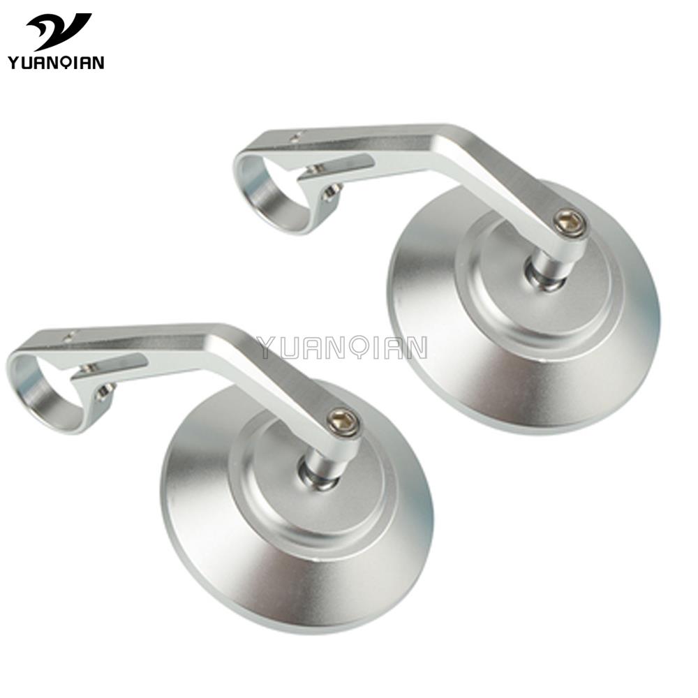 

Для CFMOTO Clx 700 CLX700 700CLX 2 шт. восстановленные аксессуары, руль с зеркалом заднего вида, руль с зеркалом заднего вида Silver-Silver