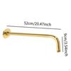 Adjustable Shower Arm Extension for Enhanced Bathroom Experience