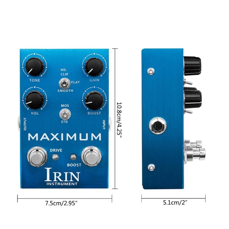 Mini Guitar Effect Pedals Flanger Compressor Boosters Overdrive Fuzz Tremolo Bluesy Distortion for Electric Guitar Bass