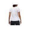 Jordan Letter Slim Fit Simple Design Round Neck Short Sleeve T-Shirt Women Tops White FN5390-100