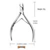Cuticle Nippers: Q02 Manicure Scissors for Easy Dead Skin Removal