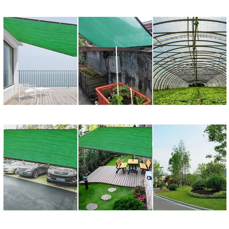 Rete Parasole Balcone Serra Cortile Rete Protezione Solare e Isolante Traspirante Robusta e Durevole Tessuto a Rete