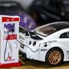 1:24 Alloy GTR CSR2 R34 Sports Cars Diecast Models Toys with Sound Light Miniature Car Wheel Pull Back Vehicles for Boys Gifts