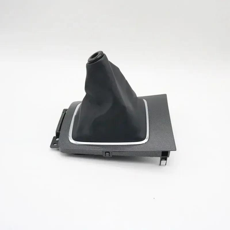 

Carbon Fiber Manual Gear Shift Lever Panel Shifter Knob Outer Dust Cover Cap for Mitsubishi Lancer EX