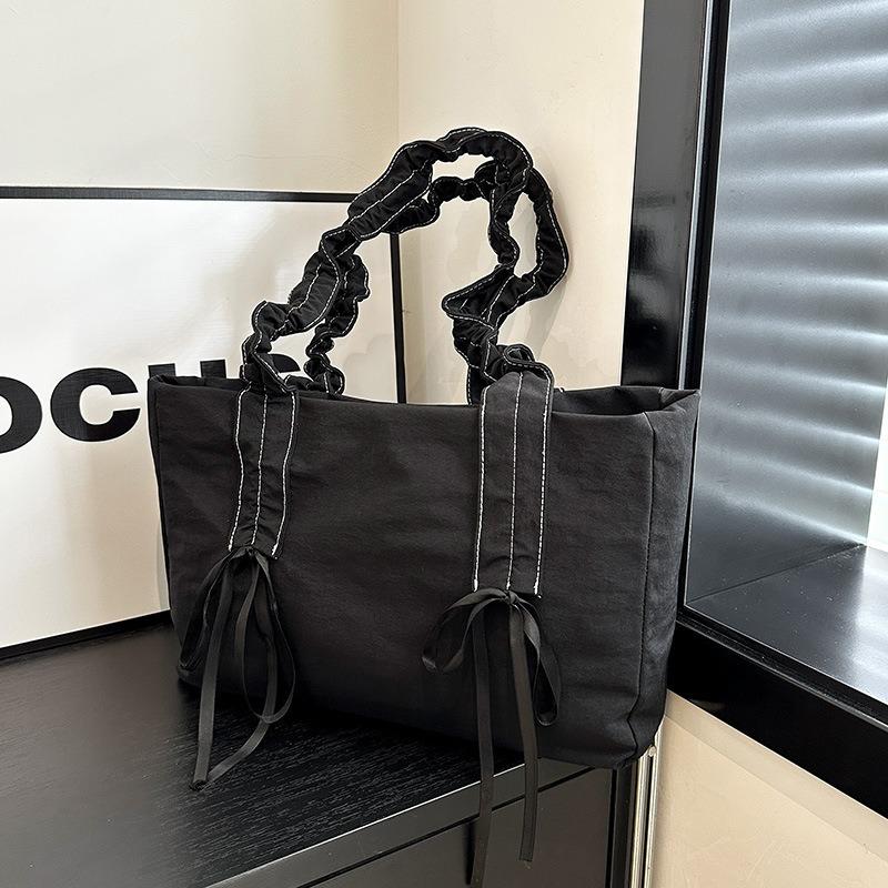 New Portable Portable Nylon Bag Women's Spring and Summer Fashion Casual Shoulder Tote Bag