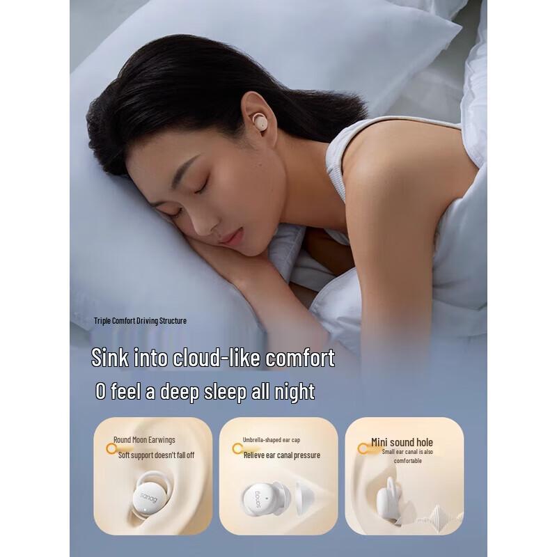 Saina J20S Mini Ultra-thin Sleep Bluetooth Earbuds