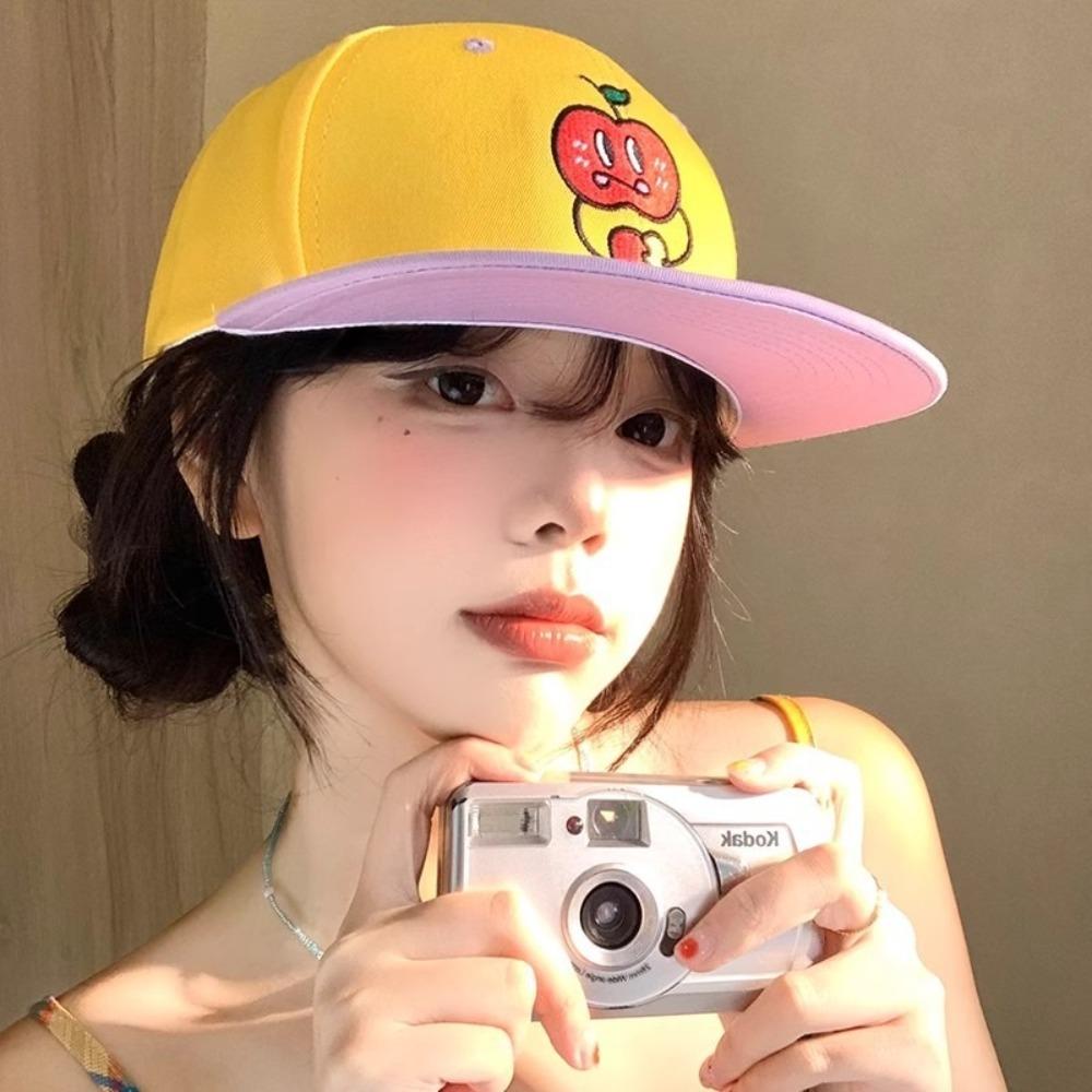 Unisex Peaked Caps Cute Hip-hop Hat Casual Baseball Caps  Streetwear