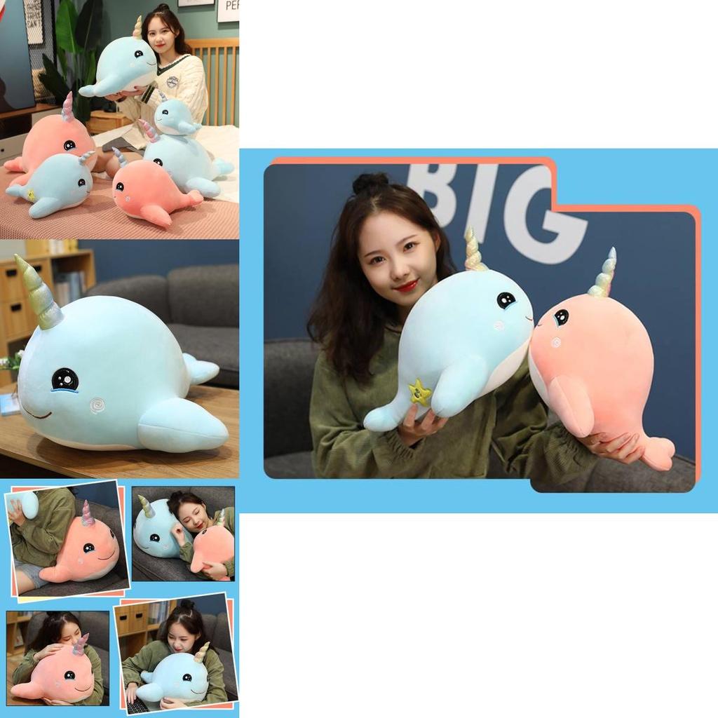 Whale Plush Toy Ocean Animal Stuffed Doll