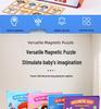 DIY Magnetic Dress-Up Toy: Character Face and Outfit Puzzle for Kids Ages 3-6