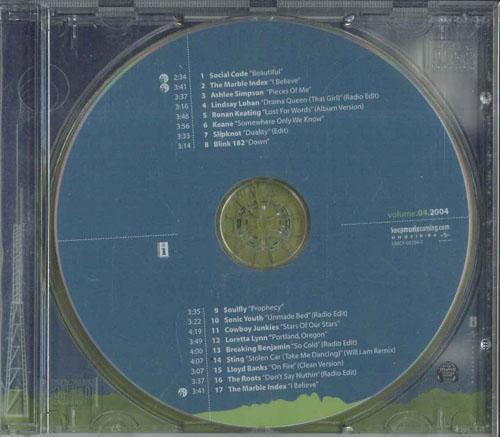 CD РАЗЛИЧНЫЕ Interscope Radio Compilation Volume UMCF052542 INTERSCOPE 2004 Канада Рок Б/у