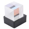 LED Holographic Crystal Cube 3D Photo Display Smart Weather Digital Clock for Desk Car Decoration GIF Animation Photo Album Play