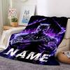 Custom Name Venom Artwork Poster blanket for Couch & Bed, Plush Cozy Fuzzy Blanket Super Soft & Warm Blankets for Fall and Winter. 0908435