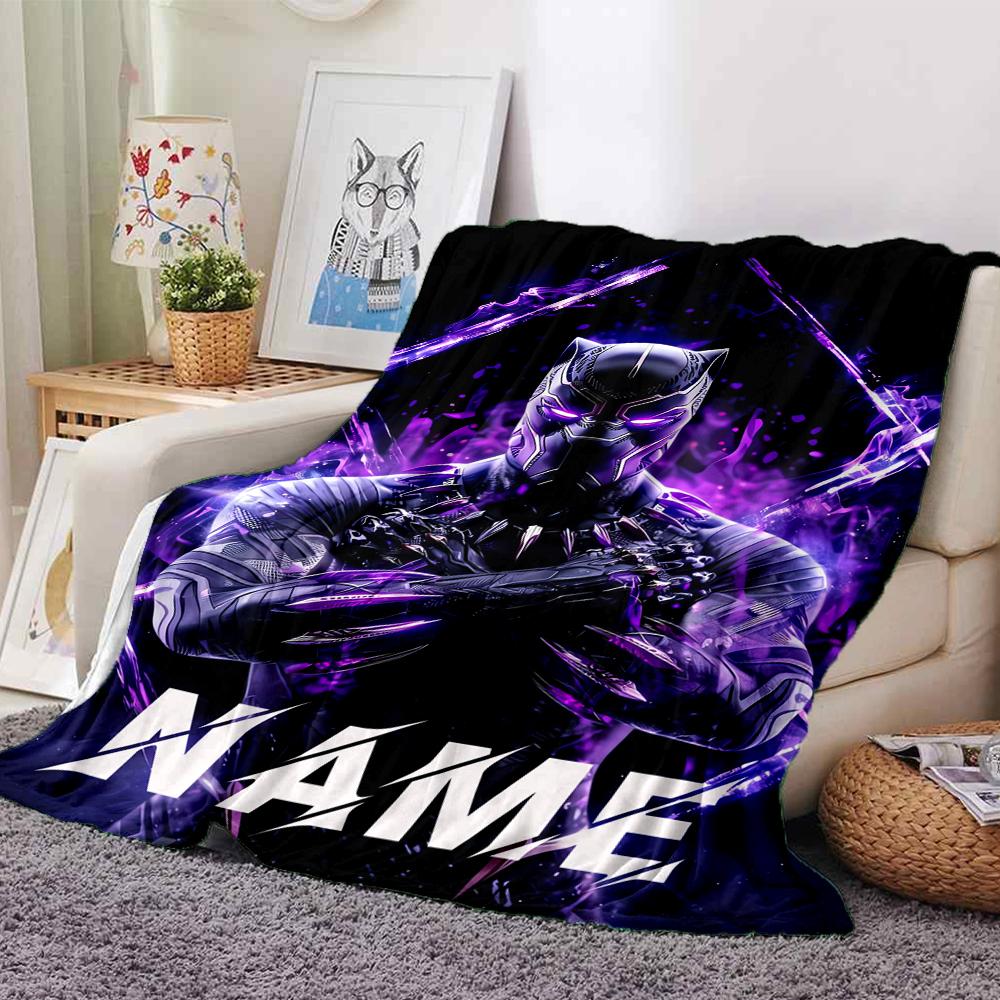 Custom Name Venom Artwork Poster blanket for Couch & Bed, Plush Cozy Fuzzy Blanket Super Soft & Warm Blankets for Fall and Winter. 0908435