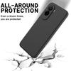 Dla Xiaomi Poco M7 4G (169mm) Płynne silikonowe etui na telefon z paskiem na rękę