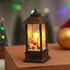 Santa Claus Christmas Lantern Candle Holder Night Light