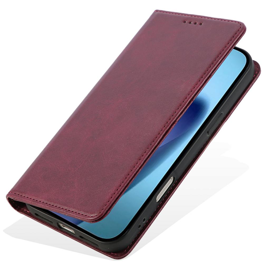 For iPhone 17 Pro Case RFID Blocking PU Leather Phone Wallet Cover