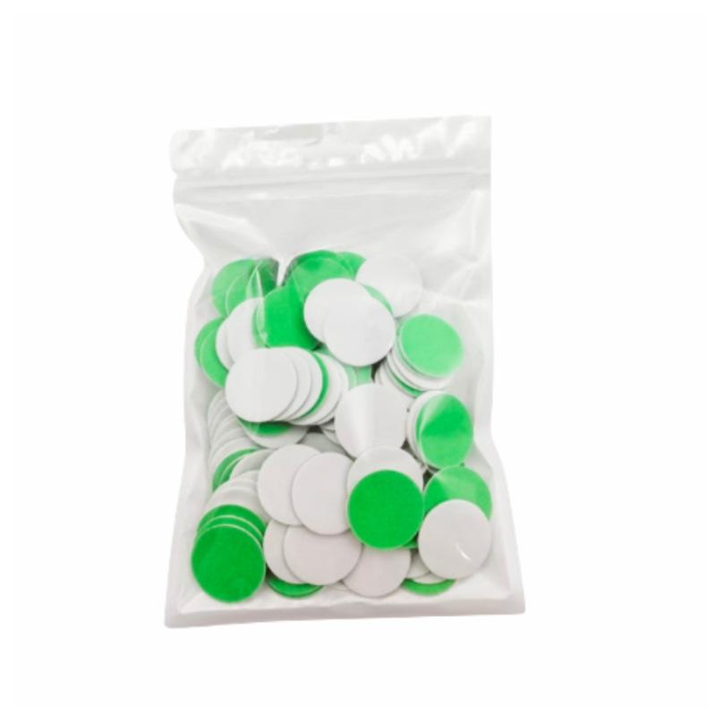 50Pcs Replaceable Self-Adhesive Nail Art Sanding Polish Paper Discs With Metal Nail Bearing For Manicure And Pedicure Repair
