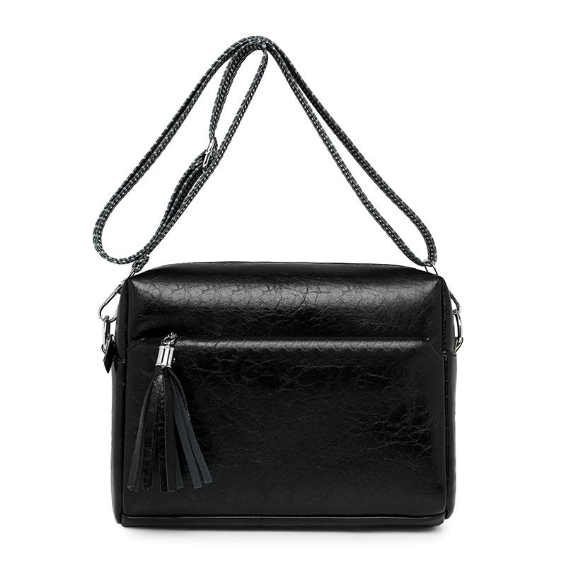 Kadın Omuz Çantası Yumuşak Deri Çapraz Askılı Çanta Anne Çantası