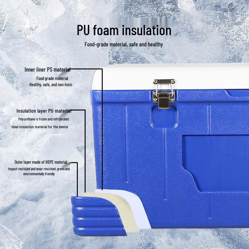 Jun Kai Wei Portable Dual-Use Insulated Cooler Box