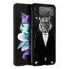 Man Suit Shirt Tie Phone Case For Samsung Galaxy Z Flip7 Flip6 5G Flip5 Flip4 Flip3 ZFlip 7 6 3 4 5 Shockproof Back Cover Galaxy