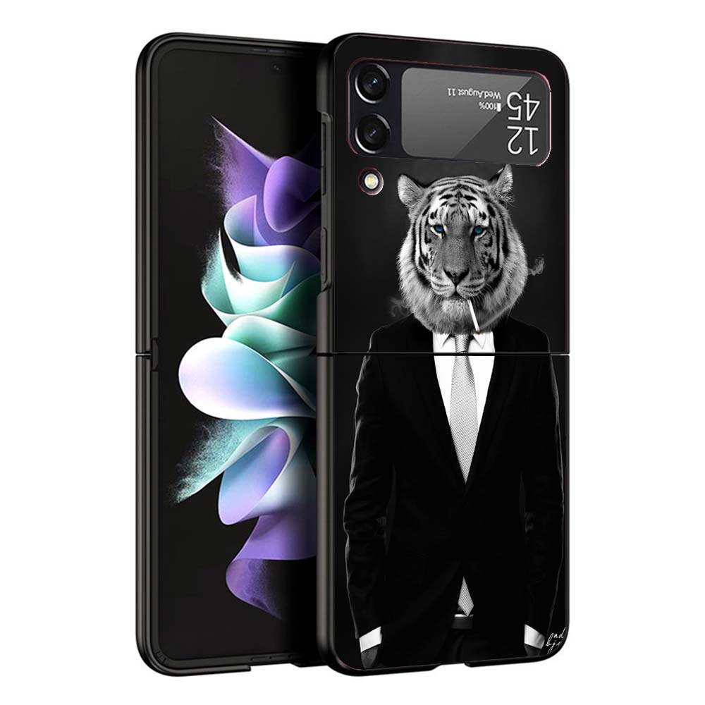 

Man Suit Shirt Tie Phone Case For Samsung Galaxy Z Flip7 Flip6 5G Flip5 Flip4 Flip3 ZFlip 7 6 3 4 5 Shockproof Back Cover Galaxy Samsung Z Flip 5