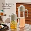 Extra Große 800/1500ml Teekanne mit Sieb und festem Borosilikatglas, auslaufsicheres Design für Eistees und Fruchtaufgüsse