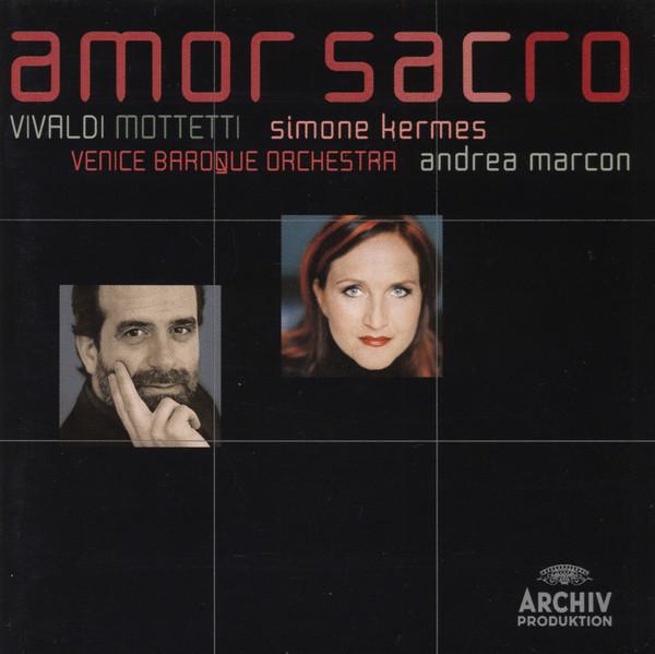 

CD SIMONE KERMES VENICE BAROQUE ORCHE Amor Sacro Mottetti 002894775980 ARCHIV PRODUKT 2007 Europe Classical Used
