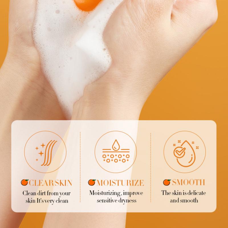 Vitamin C Seife SADOER Reinigungsbad Reinigungs Ätherisches Öl Handgemachte Seife