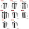 Thickened Laboratory Beaker Inner Scale Design Liquid Pull Flower Cup Measuring Cups  Kitchen Tool