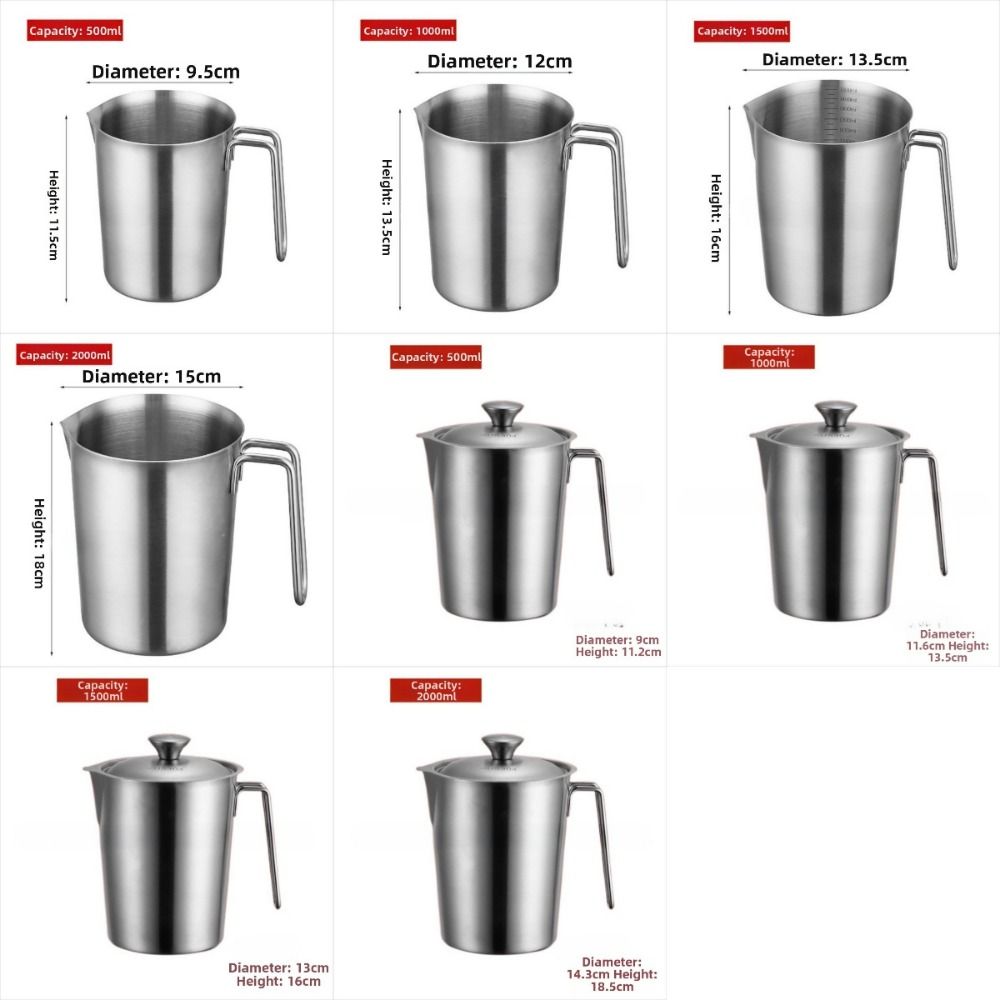 Thickened Laboratory Beaker Inner Scale Design Liquid Pull Flower Cup Measuring Cups Kitchen Tool