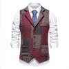 Men's European Medieval Retro V-Neck Business Casual Vest