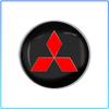 For Mitsubishi Lancer 7 8 I200 Pajero Montero Sport Outlander ASX Mirage Eclipse4Pcs 60MM Car Wheel Center Hub Cap Car Accessories