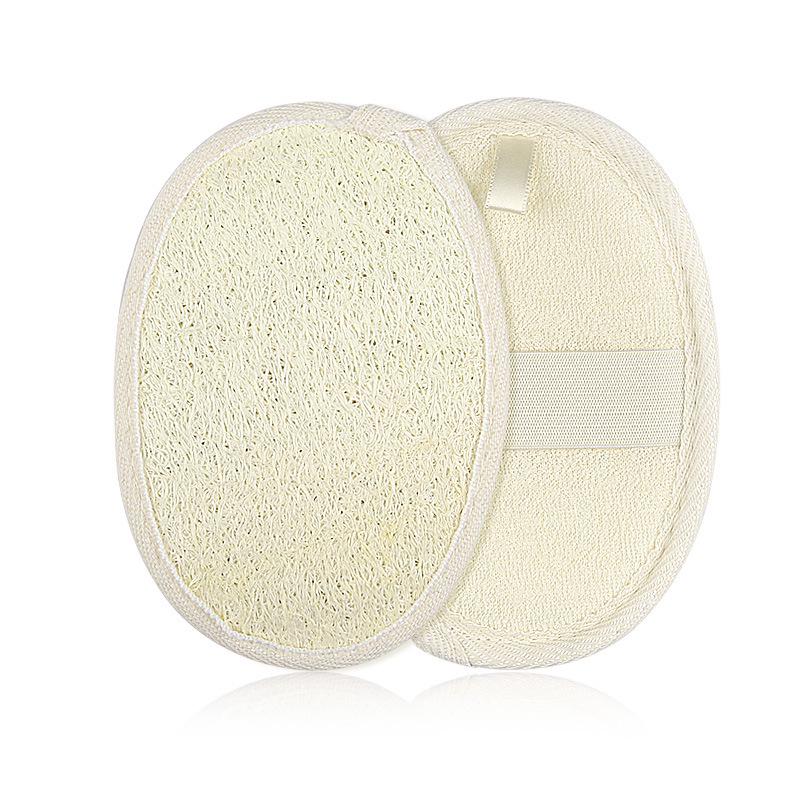 

Oval Loofah Back Scrubber & Mud Scraper Bath Ball Set 10X14.5 cm кремовый/белый