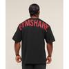 Gymshark Power T-Shirt Schwarz Konditionierung Rot A4b9w Bc1d