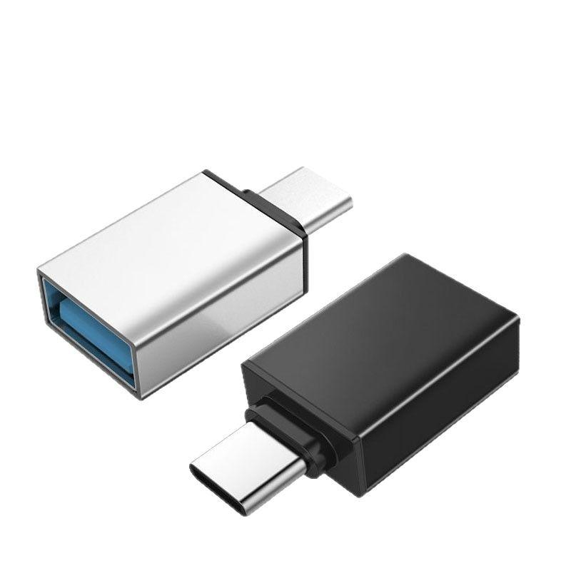 Usb 3.1 To Usb 3.0 Adapter Glossy Mobile Phone Adapter Usb C Male To Usb Female Converter Portable Type-C Converter For