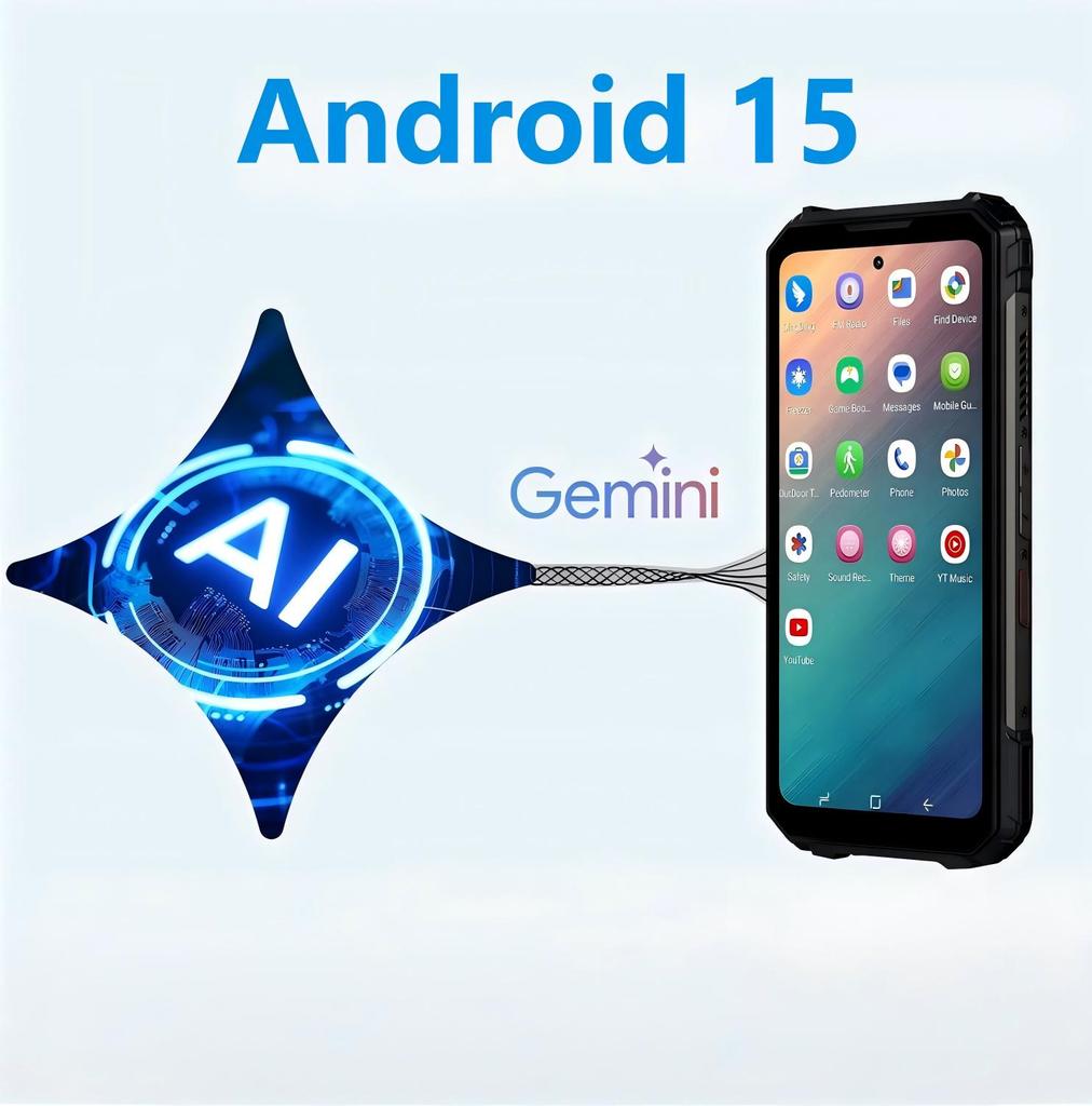 DOOGEE V MAX LR 5G Cellphone  36GB+512GB 6.78" Display 20500mAh 200MP Android 15