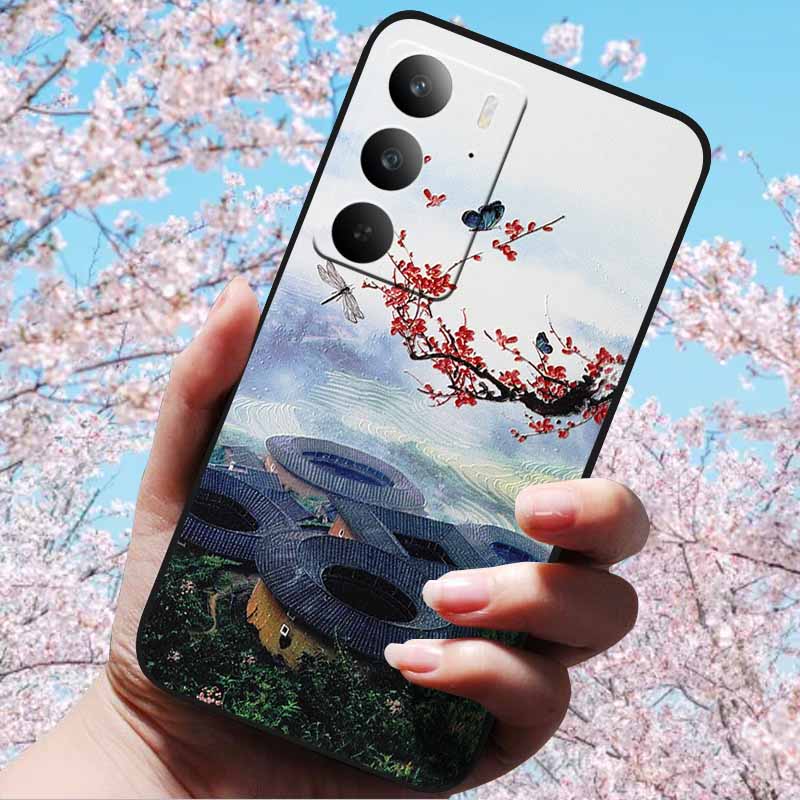 3D Relief Embossed Retro For Realme C75 4G Cases Soft Silicone Back Cover Case For Realme C75 4G 3D TPU Relief Cases 3D C75 C 75