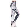 Women Fashion  Printed Skinny Slim High Waist Yoga Leggings Pants