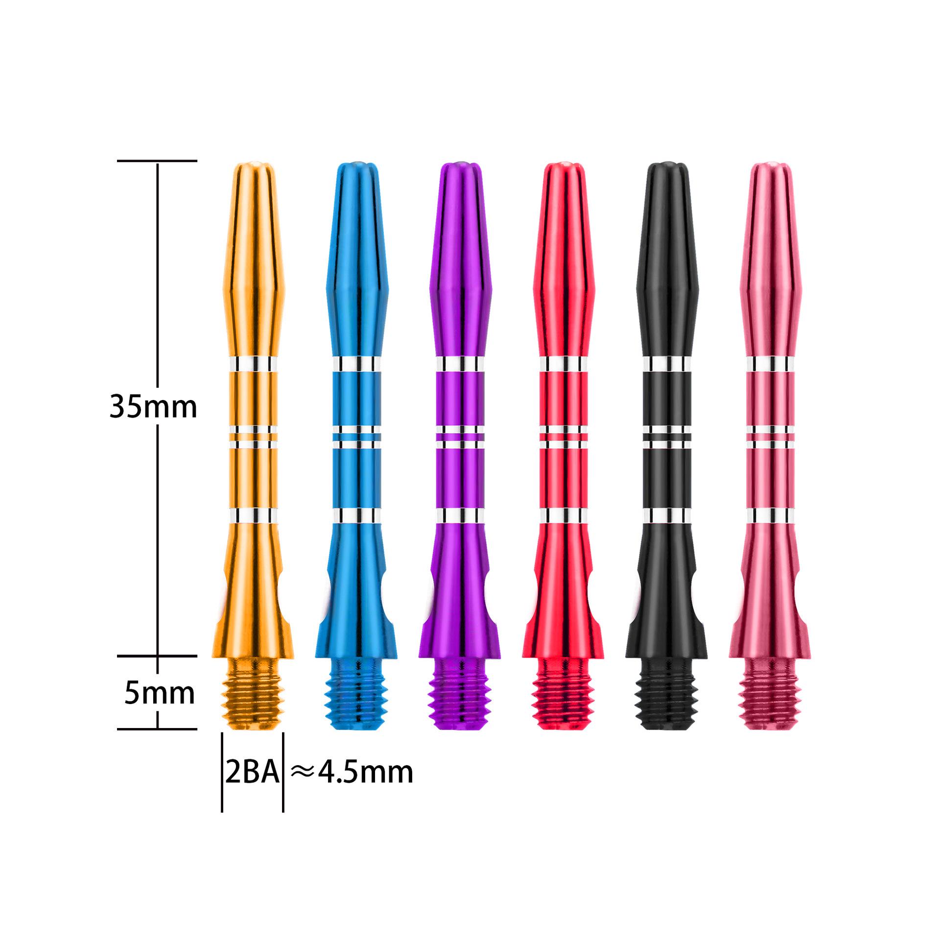 Darts Shafts Darts Stems Aluminium Shafts Multiple Metal Stems Professional Darts Accessories 2BA