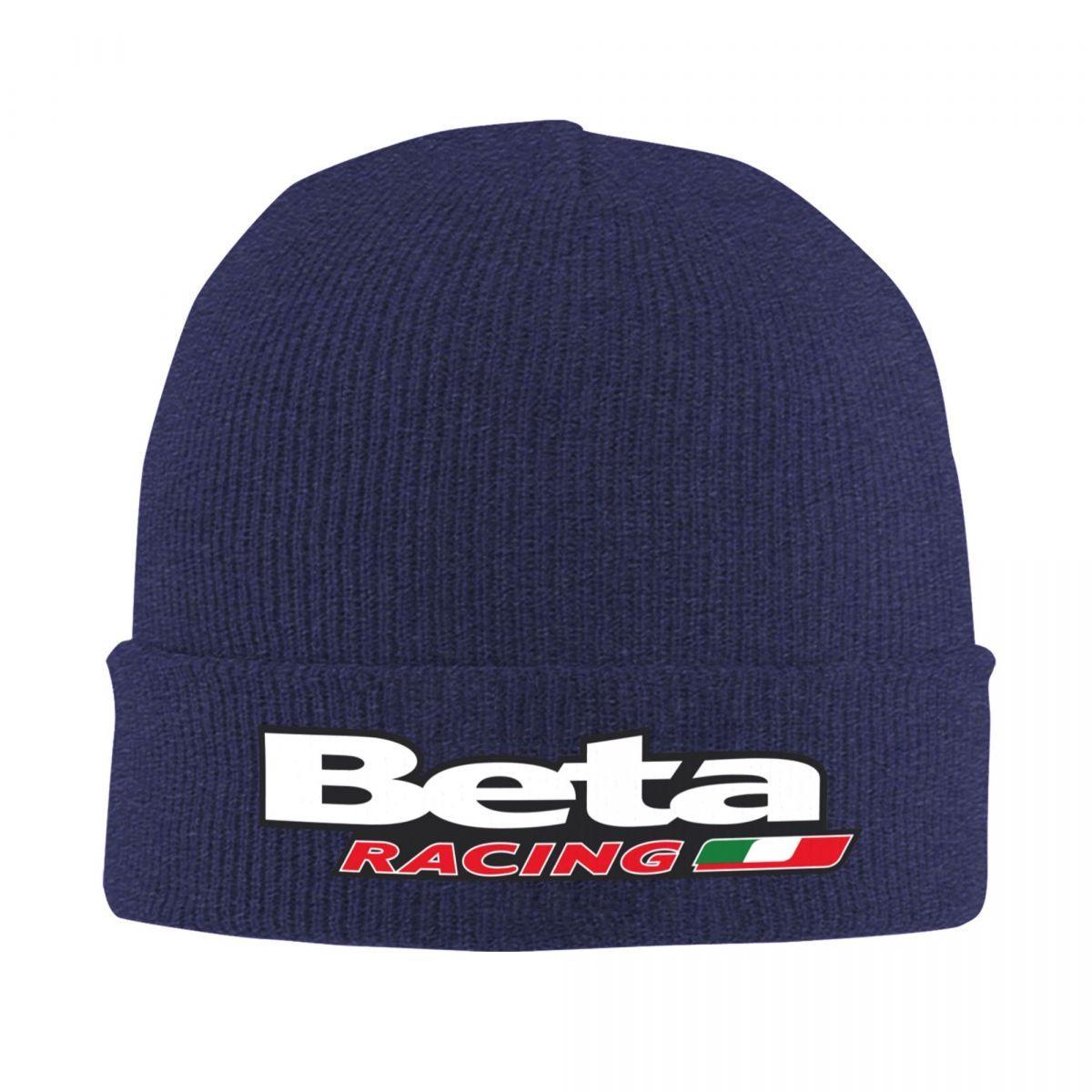 

Beta Racing Knitted Hat for Women Men Beanies Winter Hat Warm Melon Cap