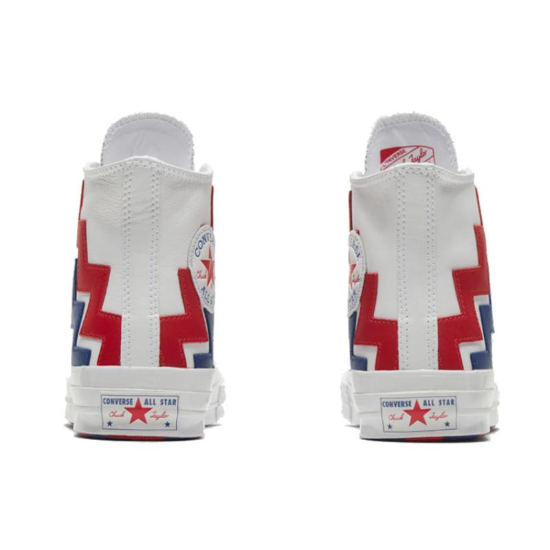 Converse All Star Chuck 70 Comfortable and Casual Non-slip and Wear-resistant High-top Canvas Shoes Women's White