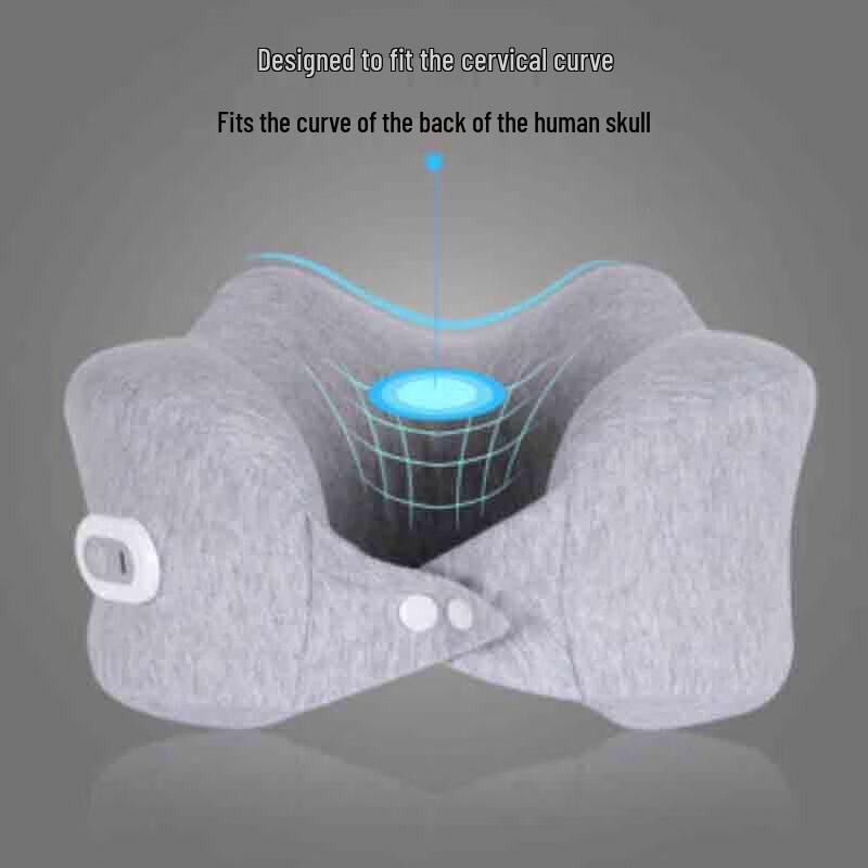 Hezheng Tragbares U-förmiges Nackenmassagegerät aus Memory-Schaum