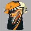 Fashion Pickleball Graphic T Shirts For Men Summer Casual Short Sleeve 3D Printed Sports T-shirts Trend Outdoor Fitness Tees