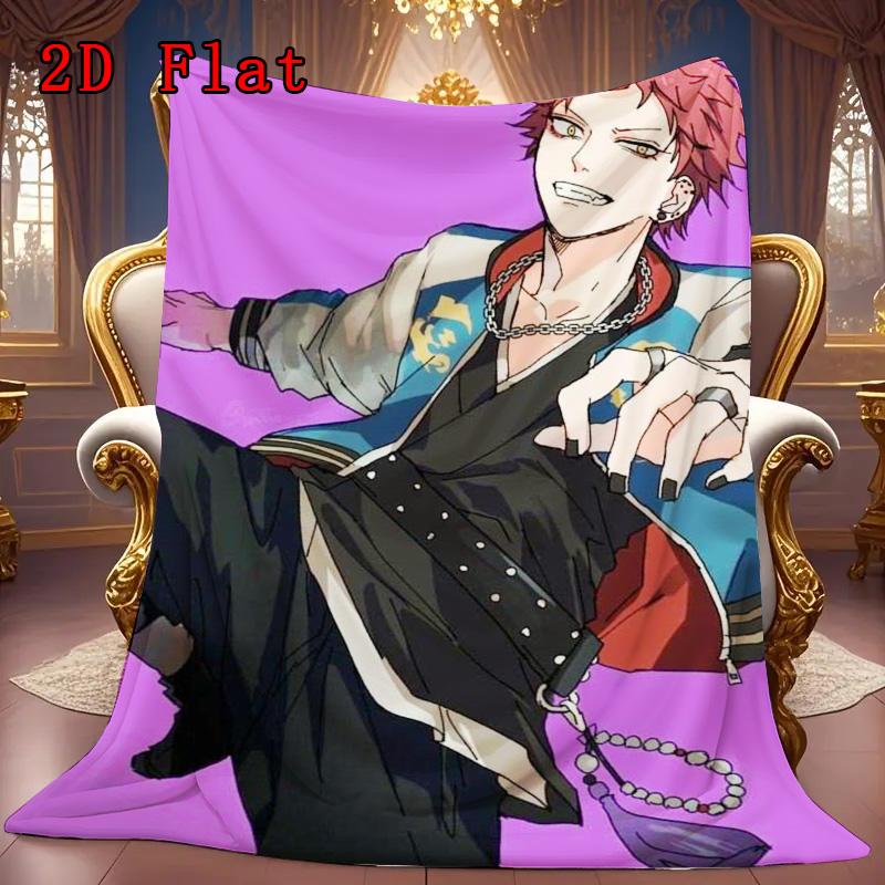 hypnosismic 2D Flat Pattern Flannel Blanket High quality All Seasons Warmth and Comfort Perfect for Christmas Gifts.NMT0928085