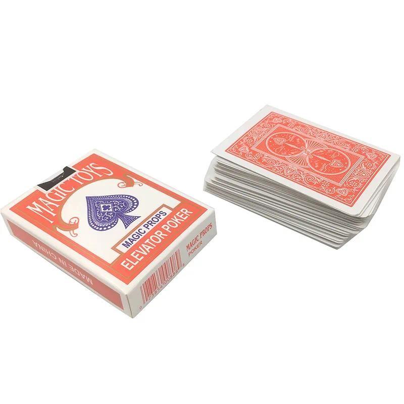 Mazzo di Carte a Cascata Trucchi Magici (Connessione Tramite Filo Invisibile) Di Carte Scherzo Trucco Oggetto di Scena Scherzo Poker Acrobazie Oggetti di Scena