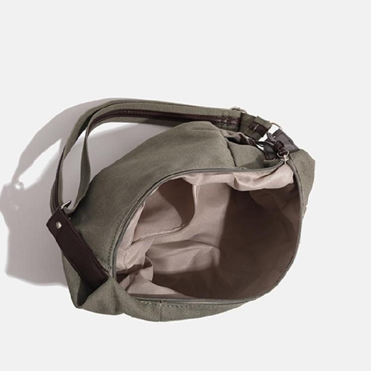Shoulder Bag for Women Retro Canvas Clutch Purses Simple Purse Handbag with Zipper Closure Evening Crossbody Bag Purse