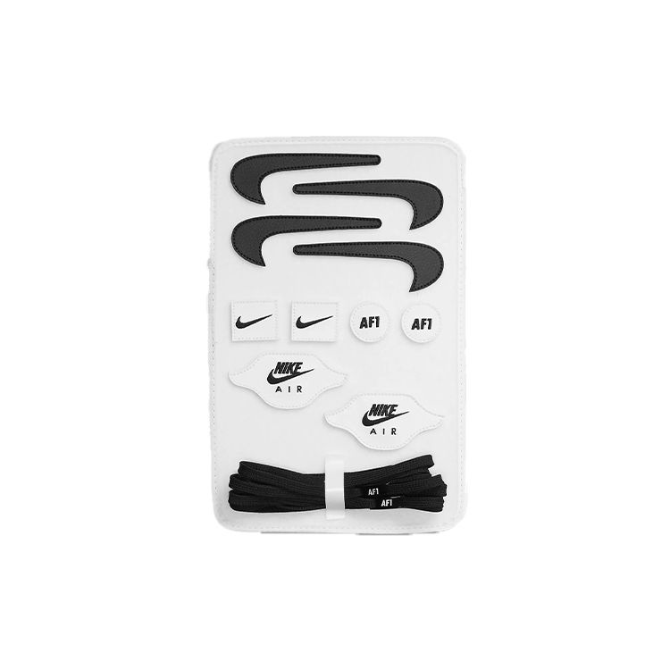 Nike Air Force 1/1 White Black Unisex Sneakers CV1758-100