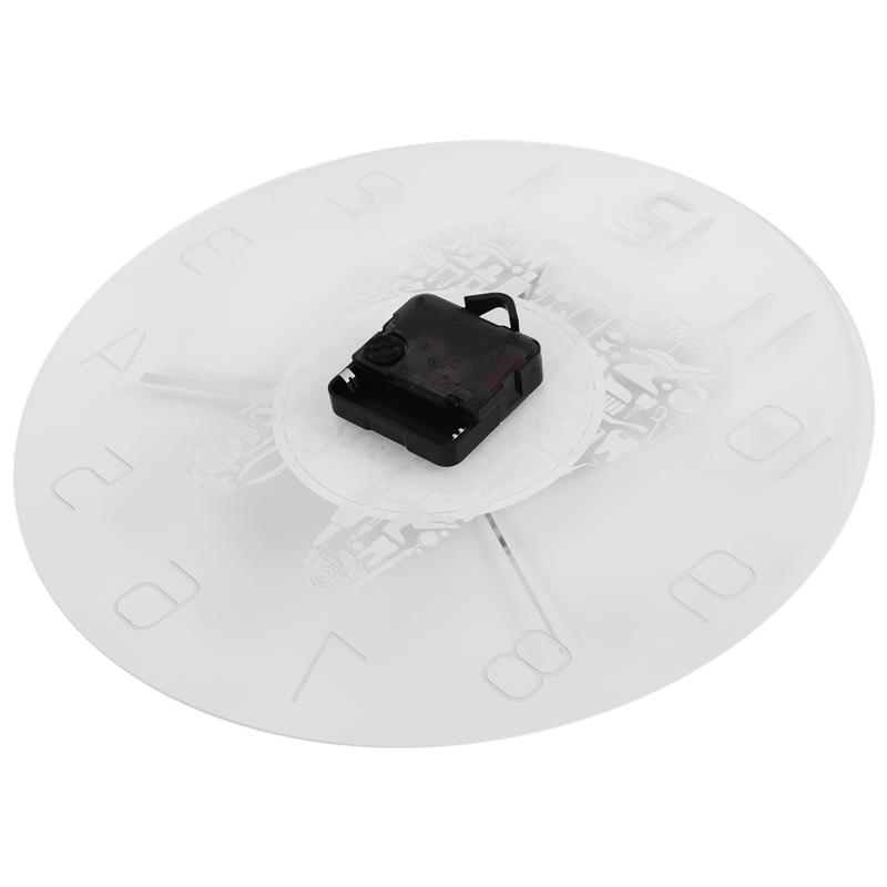 ABWR-Colorful  Clinic Tooth Wall Clock  Care Acrylic Hanging Clock Quiet Movement Wall Watch Decor Wall Clock